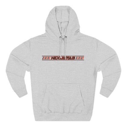 Sporty Three-Panel Hoodie - Cozy, Stylish, Perfect for Activewear, Gift for Gamers, Unisex Apparel, Casual Wear, Street Style