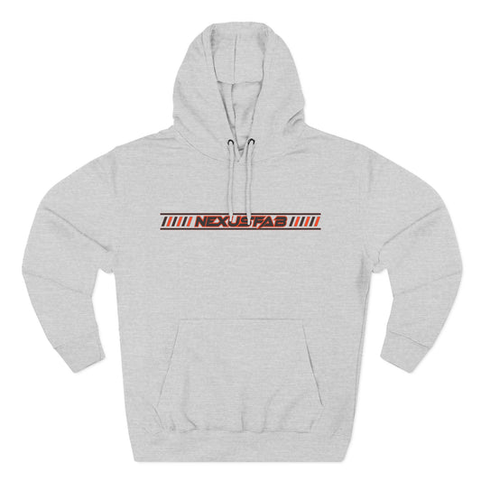Sporty Three-Panel Hoodie - Cozy, Stylish, Perfect for Activewear, Gift for Gamers, Unisex Apparel, Casual Wear, Street Style
