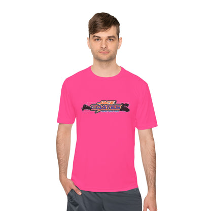 Unisex Moisture Wicking Tee - Jace Coates Racing Graphic Shirt