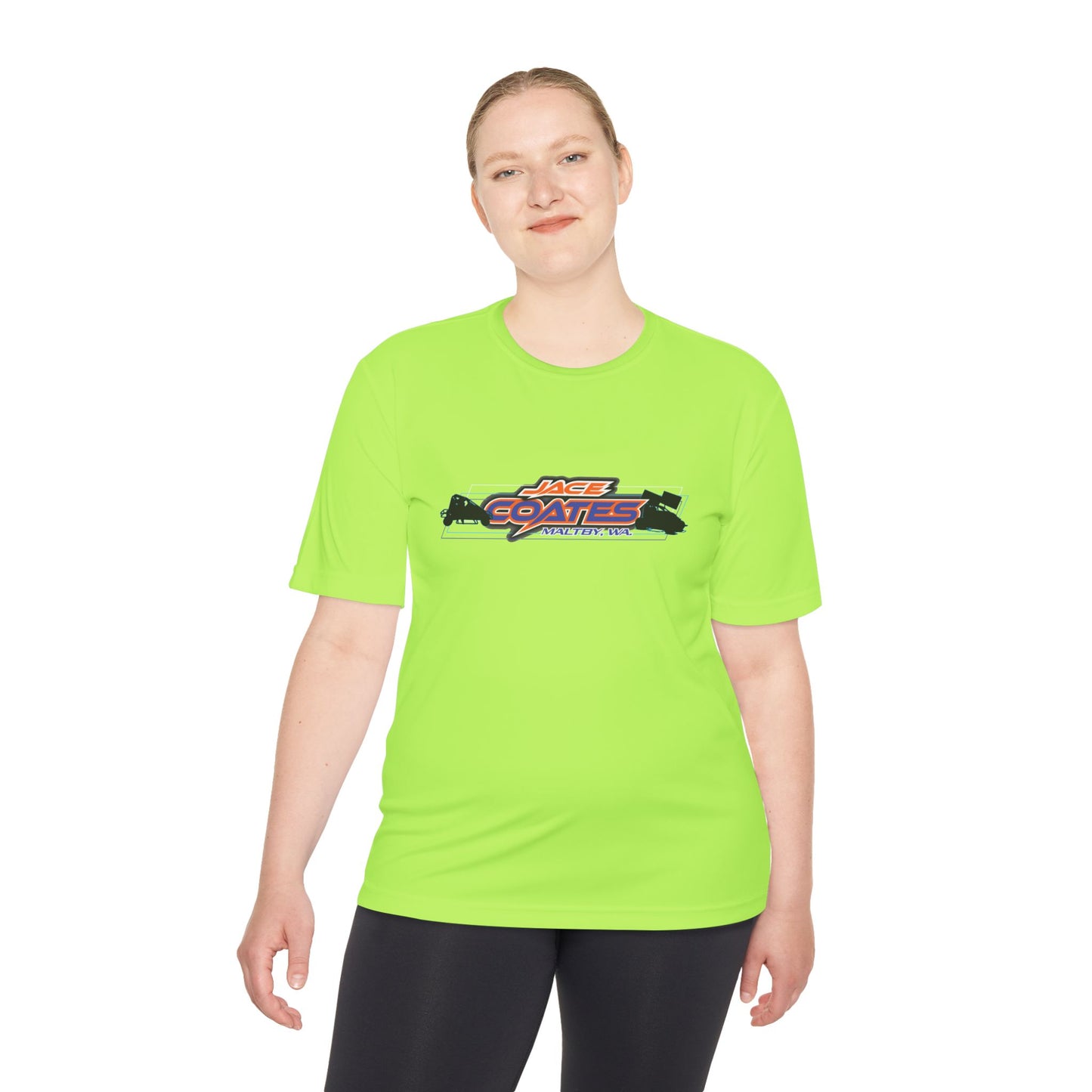 Unisex Moisture Wicking Tee - Jace Coates Racing Graphic Shirt