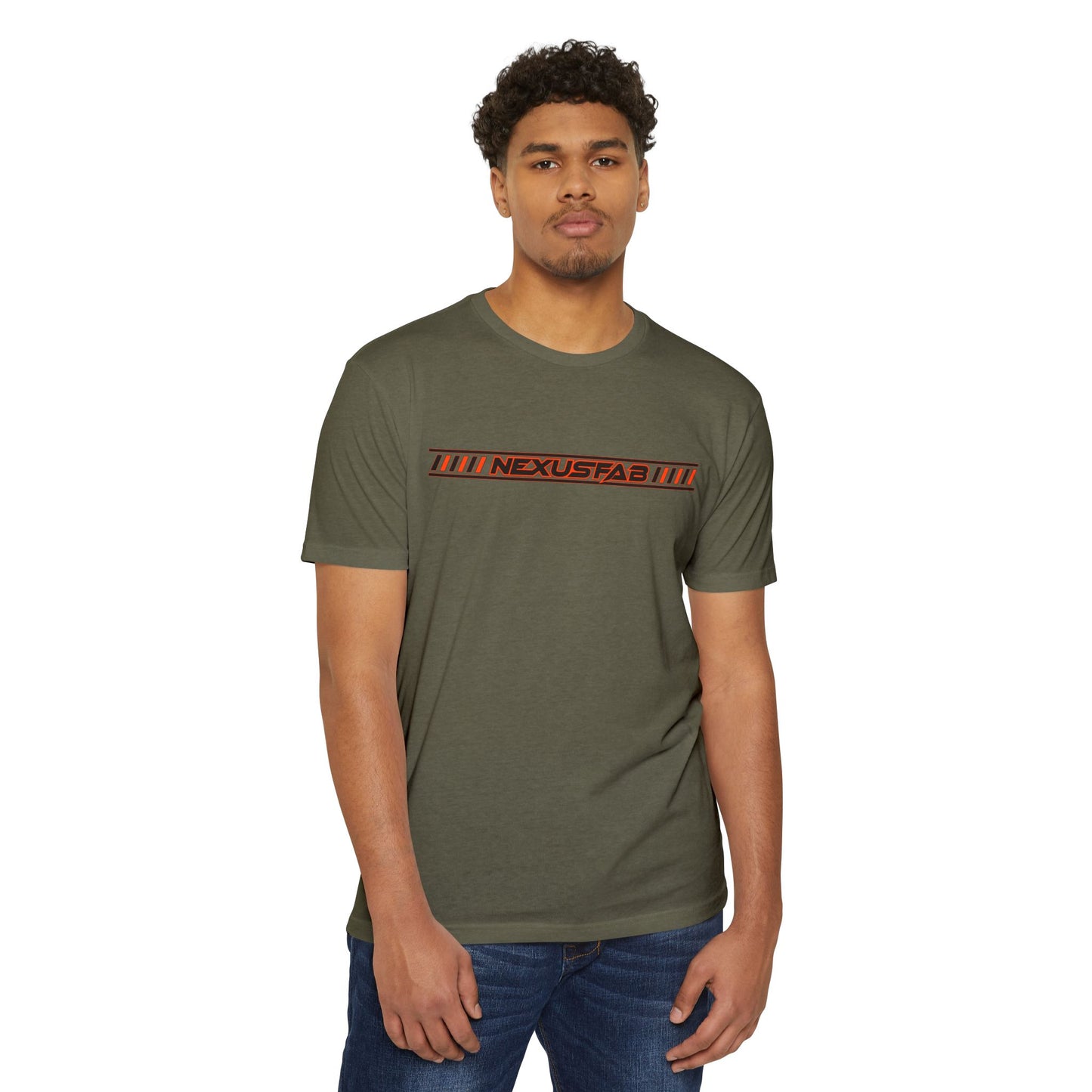 Nexusfab Unisex CVC Jersey T-shirt | Casual Fashion Tee, Gift for Sports Lovers, Everyday Wear, Unique Graphic Tee, Comfortable Apparel