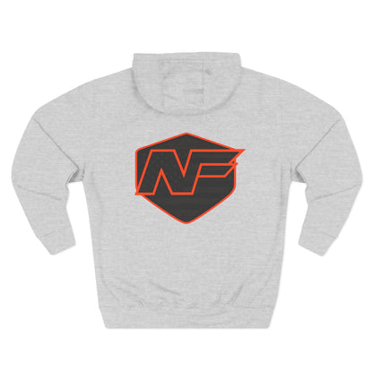 Sporty Three-Panel Hoodie - Cozy, Stylish, Perfect for Activewear, Gift for Gamers, Unisex Apparel, Casual Wear, Street Style