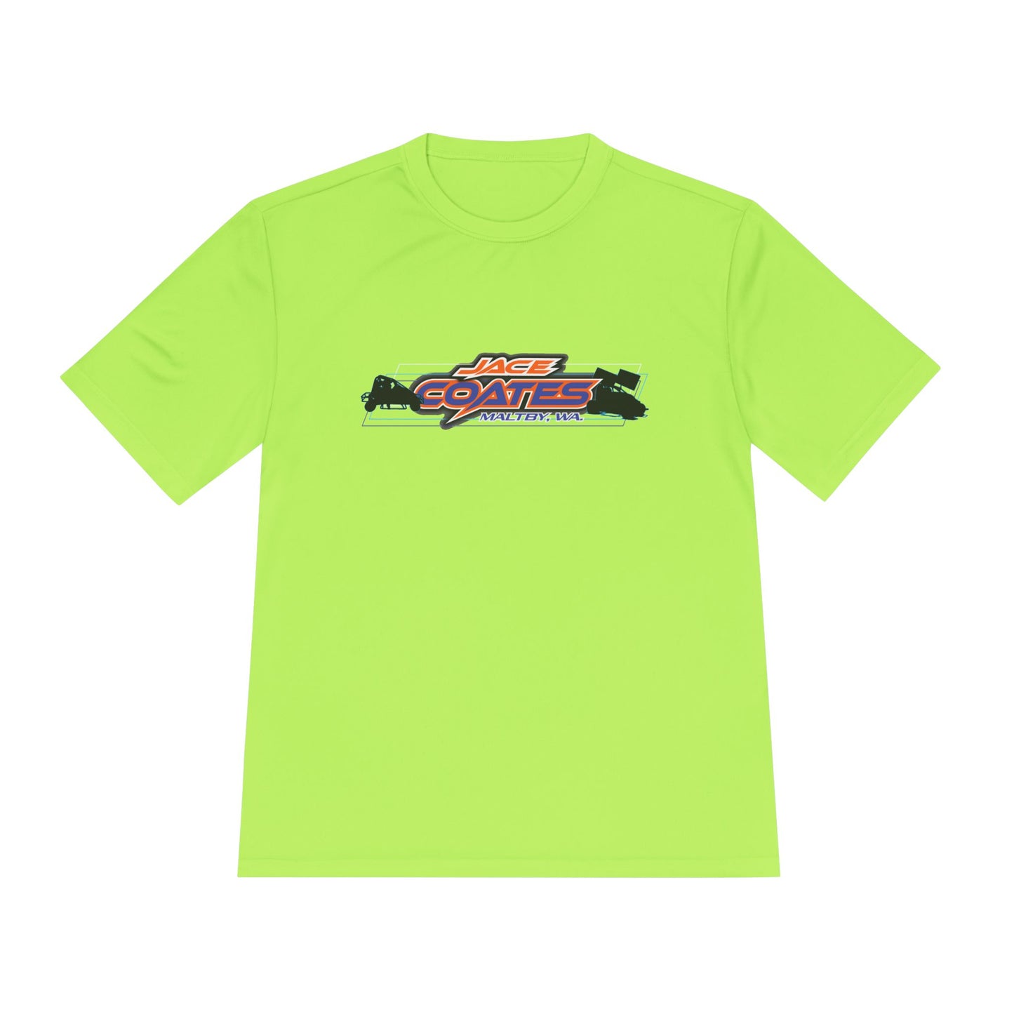 Unisex Moisture Wicking Tee - Jace Coates Racing Graphic Shirt