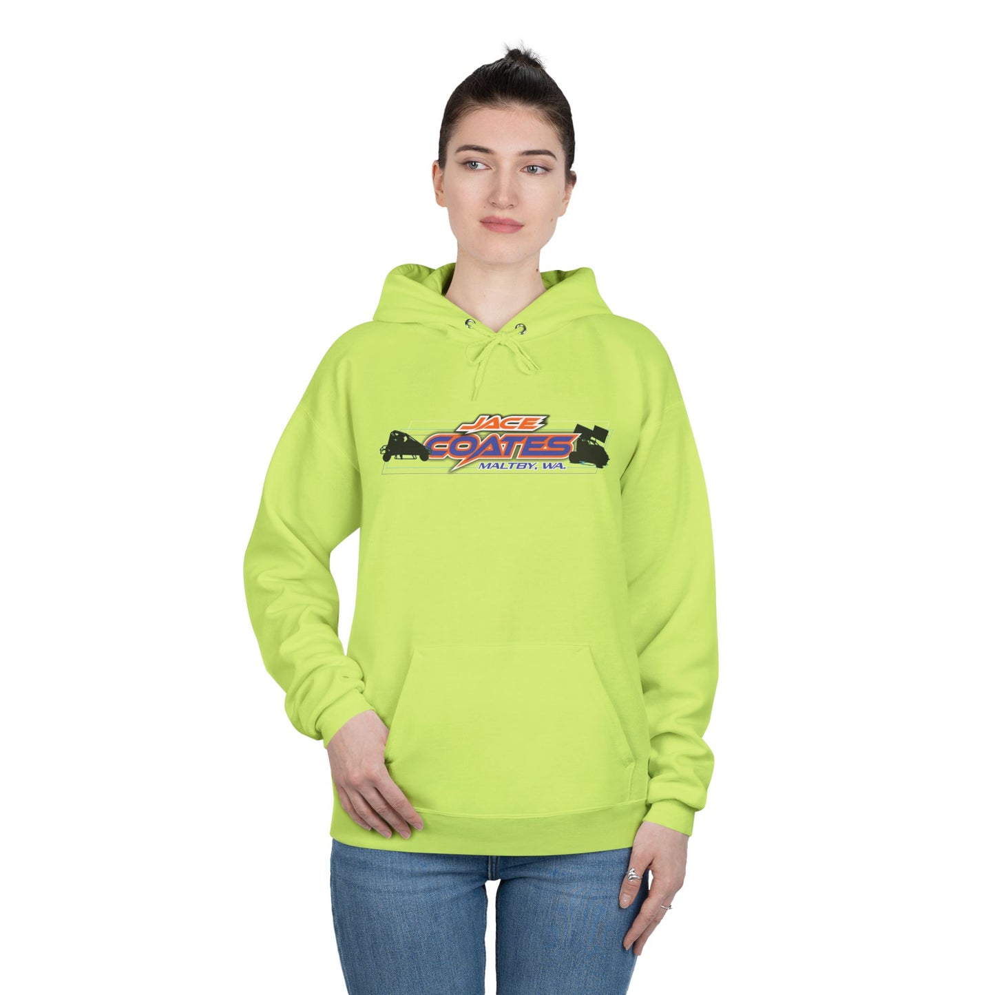 Hi-Vis Jace Coates Racing Hoodie