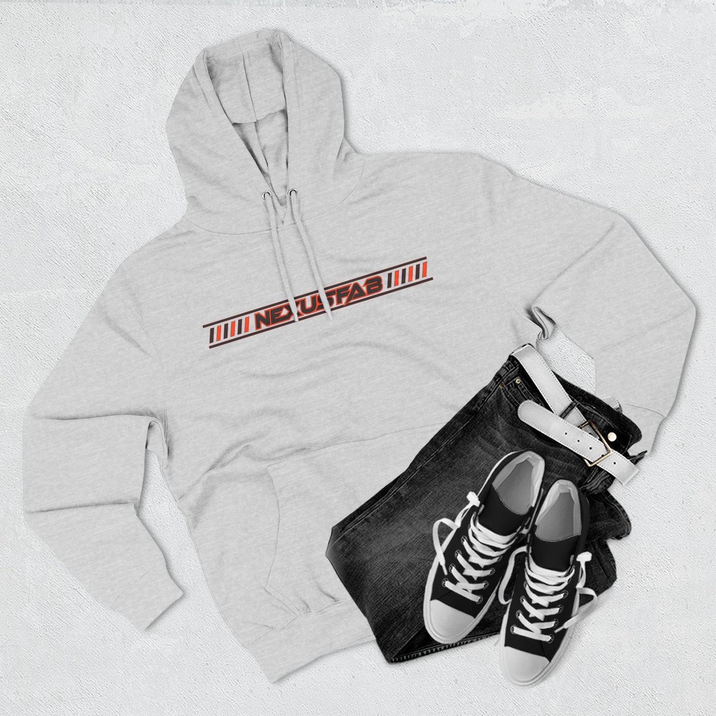 Sporty Three-Panel Hoodie - Cozy, Stylish, Perfect for Activewear, Gift for Gamers, Unisex Apparel, Casual Wear, Street Style