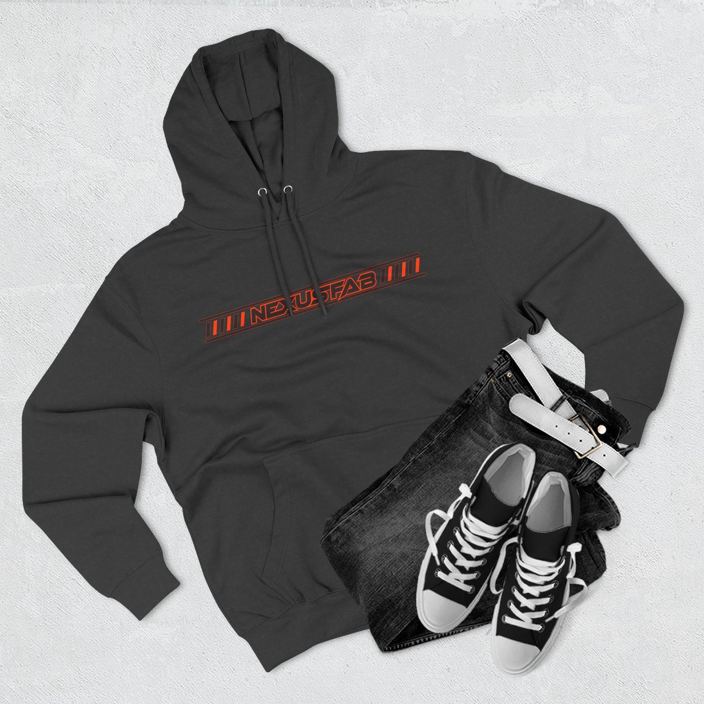 Sporty Three-Panel Hoodie - Cozy, Stylish, Perfect for Activewear, Gift for Gamers, Unisex Apparel, Casual Wear, Street Style