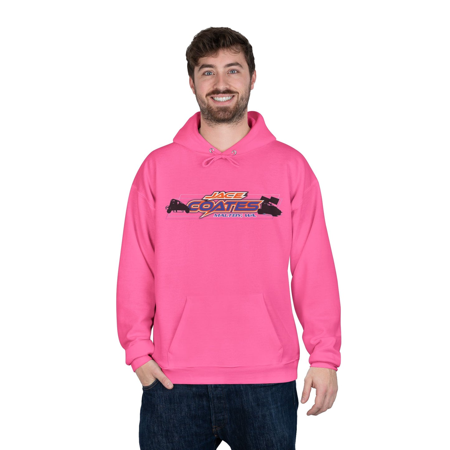 Hi-Vis Jace Coates Racing Hoodie