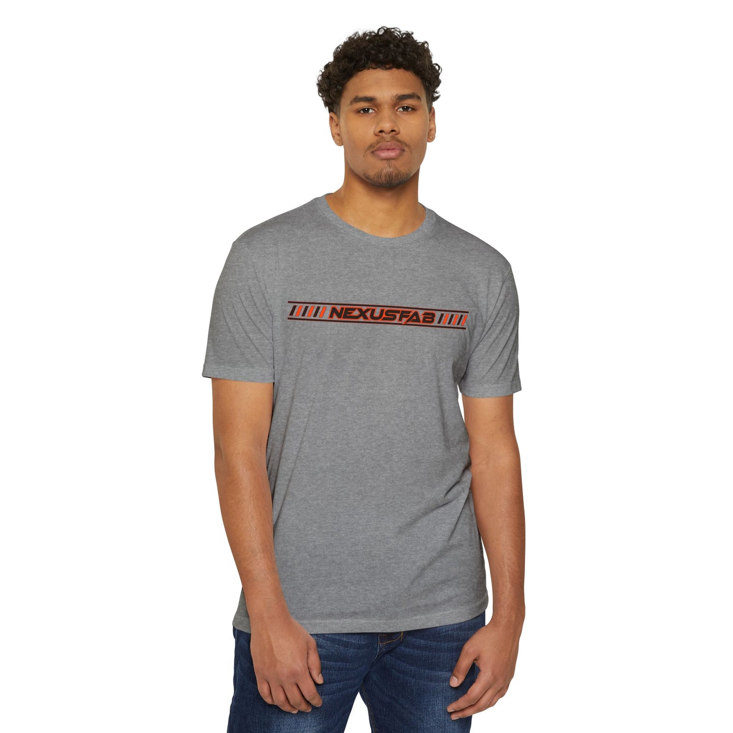 Nexusfab Unisex CVC Jersey T-shirt | Casual Fashion Tee, Gift for Sports Lovers, Everyday Wear, Unique Graphic Tee, Comfortable Apparel