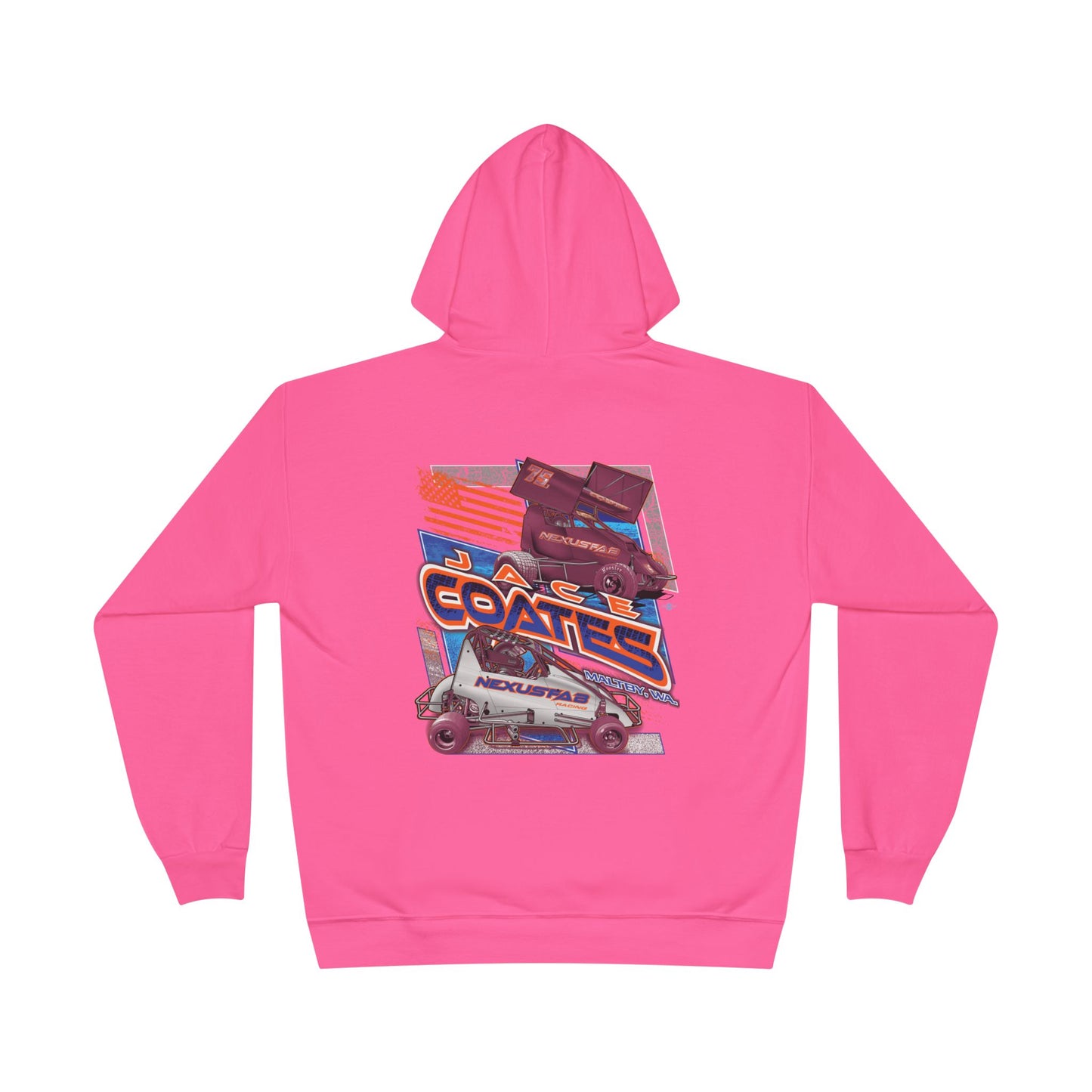 Hi-Vis Jace Coates Racing Hoodie