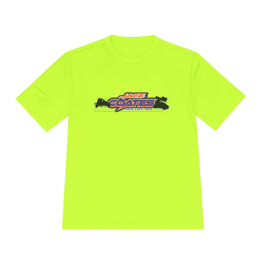 Unisex Moisture Wicking Tee - Jace Coates Racing Graphic Shirt